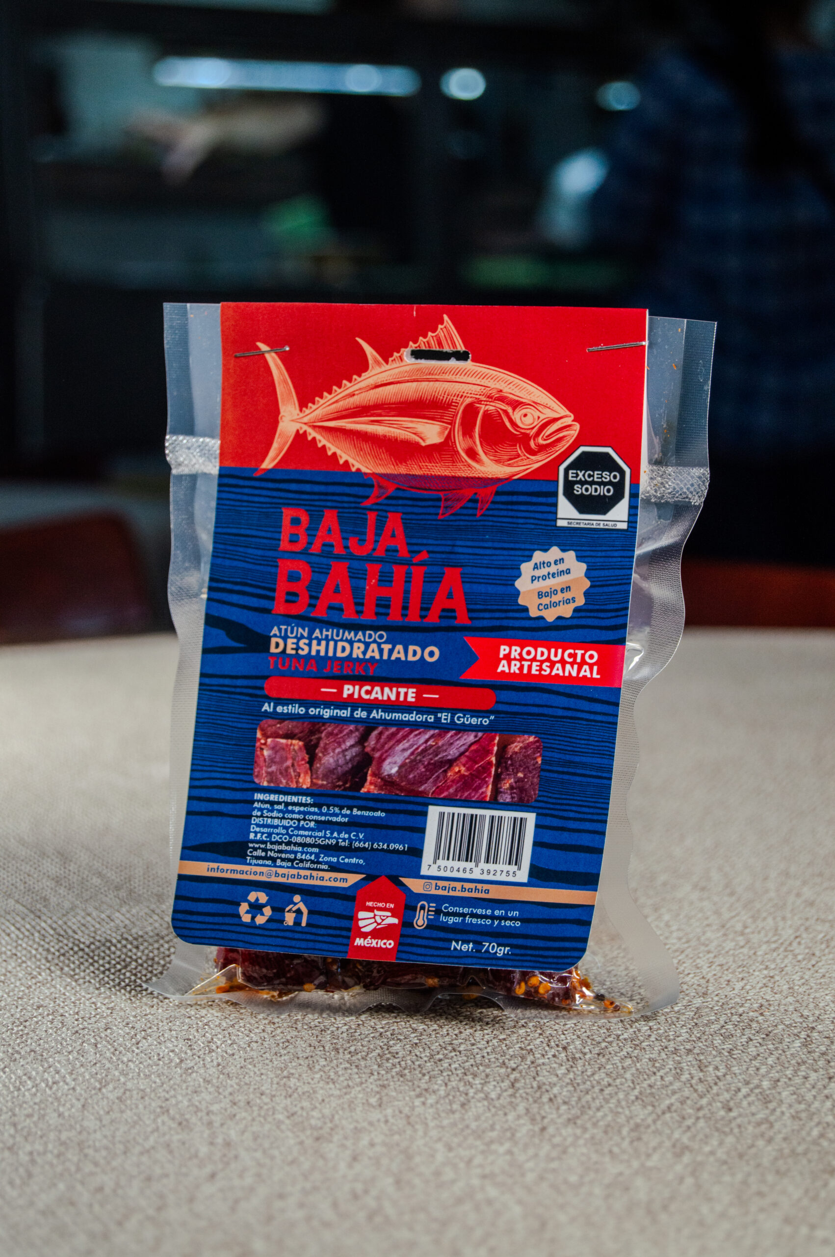atún ahumado deshidratado picante Atún Ahumado Deshidratado Picante
